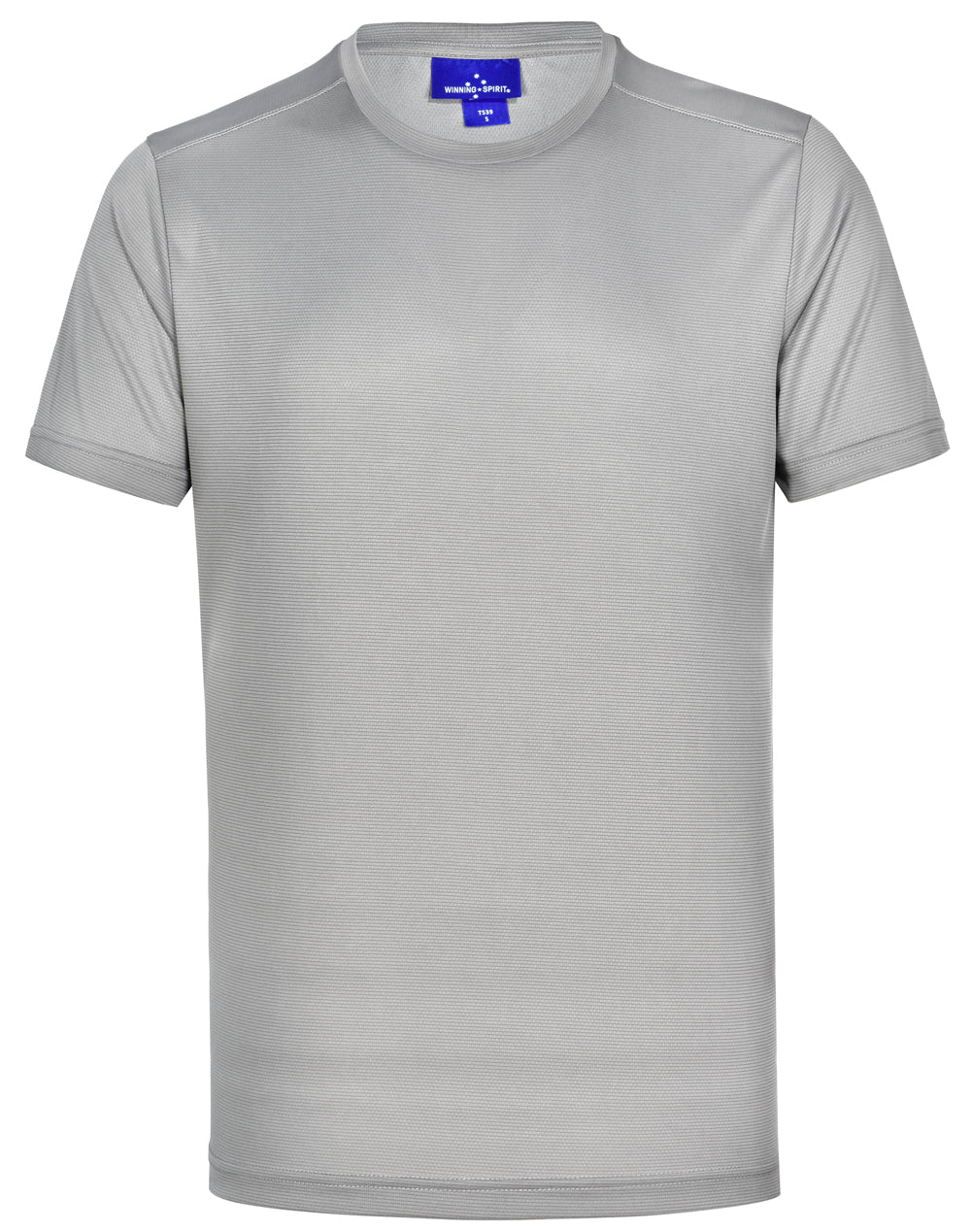 Men's Rapid CoolTM  Ultra Light Tee Shirt TS39 Casual Wear Winning Spirit Silver Grey XS 